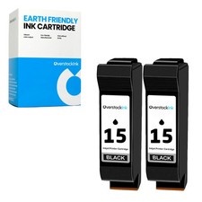 OSI 2PK Compatible HP 15 Ink Cartridges for HP DeskJet 810 812 825 840 841 843 picture