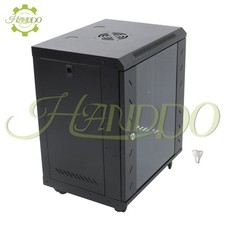 12U Wall Mount IT Data Network Server Rack Cabinet Enclosure 15.5