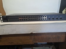 ZyXel GS-1524  L2 Web Managed Gigabit Ethernet Switch  USED picture