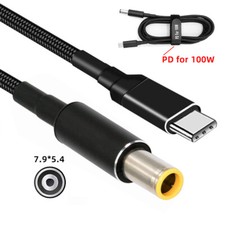 Cablecy 100W Type C USB-C Input to 20V DC Output Power 20V 5A 65W Charge Cable picture