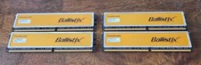 Two Kits of Crucial Ballistix DDR2 Memory 4GB TOTAL (4x1GB) 1066MHz/800MHz *READ picture