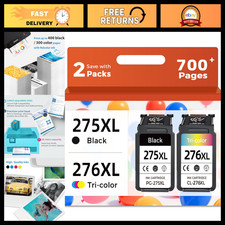 High-Capacity Ink Cartridge Set for Canon 275XL 276XL - TS3700 TR4700 Compatible picture