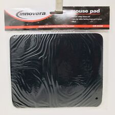 Large Mouse Pad Black - Innovera Non-slip Rubber backing (9.2x7.6x.12) IVR-52448 picture
