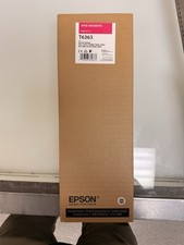 December 2018 Genuine Epson Vivid Magenta Ink Cartridge T6363 picture