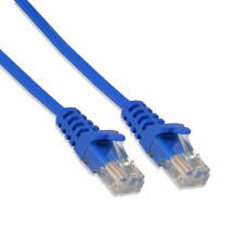 10ft Cat6 Cable Ethernet Lan Network RJ45 Patch Cord Internet Blue (50 Pack) picture