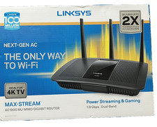 linksys AC1900 Dual-Band Wi-fi Router Max Streaming picture