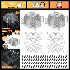 20 Pack 120mm Fan Grill Guard & Filter - Case Fan Protector with Screws, USB Coo picture
