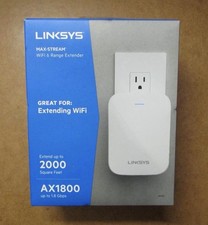 Linksys Max-Stream WiFi 6 Range Entender AX1800 RE7350 BRAND NEW COMPLETE picture