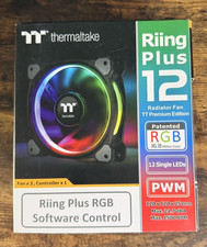 Thermaltake CL-F056-PL14SW-A Riing Plus 14 LED RGB Radiator Fan TT Premium picture