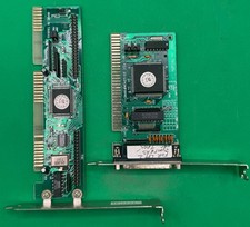 Lot of 2 ISA Taiwan Expansion Cards MP740IDE IDE/FDC Controller & LPT Card TC picture