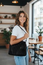 Buxton Briefcase Genuine Leather Laptop Bag Portfolio Business Professional Tote picture