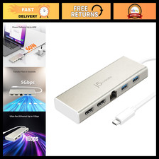 USB-C Mini Dock Hub with 2 HDMI, 2 USB 3.0 Ports, Ethernet & Power Delivery picture