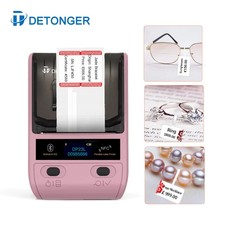 DETONGER DP23S Bluetooth Label Printer QR Barcode Price Tag Maker picture
