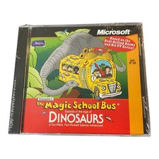 Scholastic's The Magic School Bus Explores - Dinosaurs (PC, 2000) - New & Sealed picture