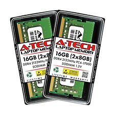 A-Tech 16GB (2x8GB) DDR4 2133MHz SODIMM PC4-17000 Non-ECC CL15 1.2V 260-Pin S... picture