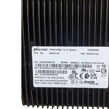 Micron 7450 PRO 15.36 TB internal 2.5