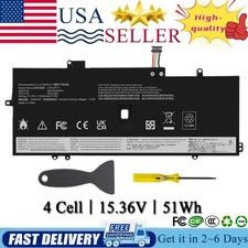 ✅LOT 10X L18C4P71 L18L4P71 Battery For Lenovo ThinkPad X1 Carbon 7th 8th Gen picture