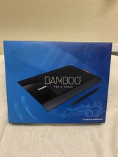 Wacom Bamboo Pen & Touch Art Tablet Bundle CTH460 USB Graphic Design Drawing picture