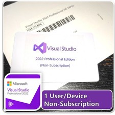 Visual Studio 2022 Professional Edition - 1 Device License (Non-Subscription) picture