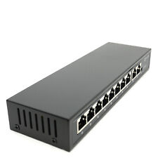 DSLRKIT 250M 10 Ports 8 PoE Switch Injector Power Over Ethernet NO Power Adapter picture