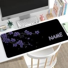 1 Oversized Custom Gaming Mouse Pad, Personalized Name and Text Desktop Access picture
