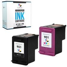 OSI 2PK Compatible HP 901 Ink Cartridges Combo Pack for OfficeJet G510a G510n picture