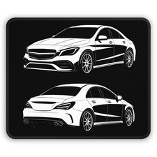 2014–2019 Mercedes-Benz CLA45 AMG (C117) Mouse Pad - Desk Pad Gift picture