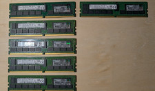 SK Hynix (Lot of 5) & (Lot of 1) 32GB 2Rx4 DDR4 PC4-2666V-RB2  RDIMM Server RAM picture