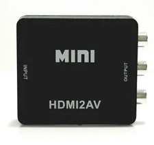 Blackweb Bwa18av004 Hdmi To Composite Av Adapter picture