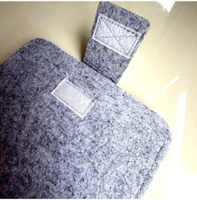 Tablet Case, Gray Felt material, Fits Most Tablets 11