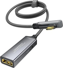 WARRKY Video Capture Card with 100W Power Delivery & Right-Angle USB-C | picture