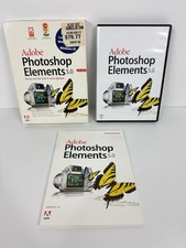 Adobe Photoshop Elements Big Box 5.0 PC CD-ROM Software w Serial Number + Insert picture