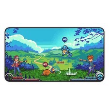 Pokemon Red vs Blue Mousepad / Desk Mat picture