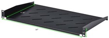 2 pack - Cantilever Server Shelf Vented Rack Mount 19