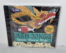 NEW Sealed EXPERT Software Computer PC MAH JONGG Classic Chinese Style GAME picture
