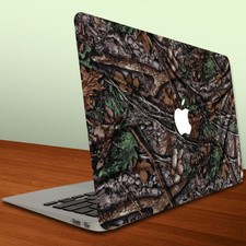 Macbook Air or Macbook Pro 13 inch Vinyl Removable Skin - Hunting Camouflage picture