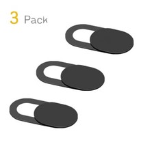 3x Privacy Camera Cover Security Blocker Webcam Closure for Cell Phone & Laptop picture