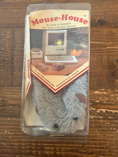 Vintage Mouse House Computer Mouse Cover 1986 Macintosh  picture