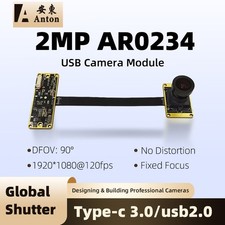 120FPS Global Shutter USB Camera Module 2MP 1080P AR0234 90° FF Fixed Focus  picture