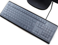 Universal Clear Anti-Dust Keyboard Skin Protector Cover for 104/107 Keys picture
