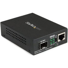 Multimode / Single Mode Fiber Media Converter - Open SFP Slot - 10/100/1000Mbps picture