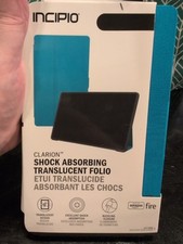 Incipio Clarion Shock Absorbing Translucent Folio For Amazon Fire picture