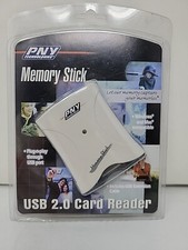 PNY Memory Stick USB 2.0 Card Reader /Plug & Play Compatible Window-Mac / NOS picture