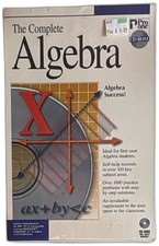 Pro One The Complete Algebra CD ROM Software Windows 3.1 Vintage Boxed 90s picture