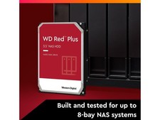 WD Red Plus 2TB NAS Hard Disk Drive - 5400 RPM Class SATA 6Gb/s, CMR, 64MB Cache picture