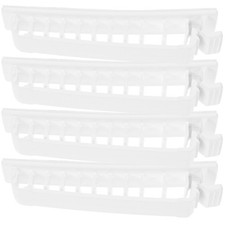 4Pcs White Reusable Cable Clips with Adjustable Tension for Desk picture
