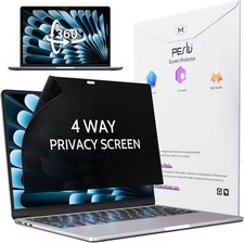 360° 4 Way Privacy Screen for Macbook Air 13 (2018-2021, M1) & Macbook Pro 13 picture
