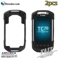 2pcs For Zebra Black Protective Cover Case TC72 TC75 TC77 TC70X 75X Rugged Boot picture
