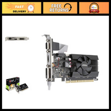 2GB Low Profile Graphics Card - HDMI/VGA/DVI, DirectX 12, OpenGL 4.5, Gaming GPU picture