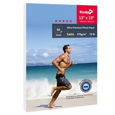 Koala Ultra Premium Satin Inkjet Printer Photo Paper 13x19 72lb for Epson Canon picture